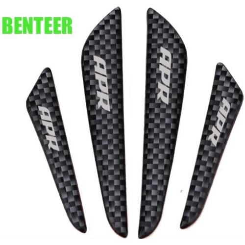 4pcs APR Car Door Sticker For Audi A4 A5 A4L Q5 Porsche Volkswagen Golf6 Golf7 MK6 MK7 R20 GTI Car Styling