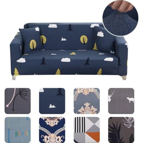 Universal Elastic Sofa Cover for Living Room L Shape Cover for Sofa and Armchair Cover for Upholstered Furniture for Corner Sofa