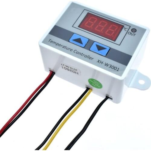 Suq XH-W3001 10A Digital Temperature Controller 12V 24V 220V with LCD display