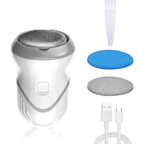 EAS-Electric Callus Remover,USB Rechargable Foot Grinder Electric Feet File 2 Speeds Feet Dead Skin Remove Sharpener Machine
