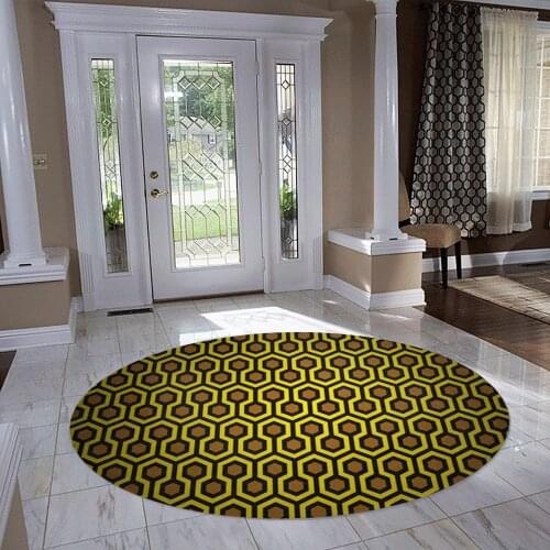 Yellow Green Round Rug, 2021 New Summer Season Carpets, Game Carpet, Kids Room Rug, modern Rug,Fashion Rugs,gzm1253