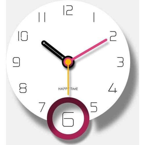 Creative Mute Modern Design Large Wall Clock Clocks for Home Kitchen Living Room Decor Battery Operated Silent