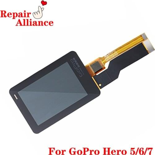 Black Big touch LCD Display Screen with backlight repair parts For GoPro Hero5 Black Actioncam