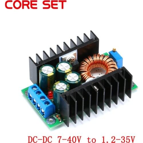 280W 8A Adjustable DC Step Down Buck Converter 7-40V to 1.2-35V Voltage Charger Power Module LED Driver