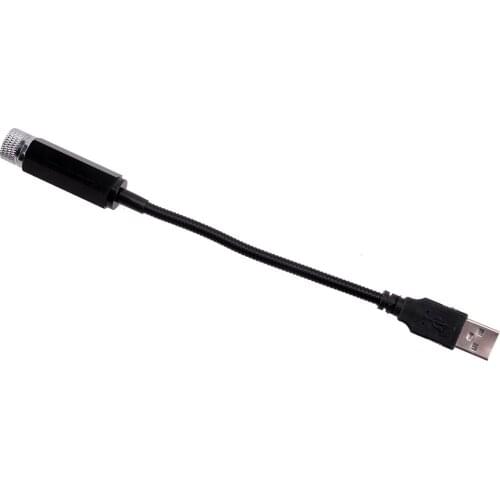Universal 5V USB LED Car Interior Roof Starry Star Sky Decoration Lamp Light Projector 0.15W