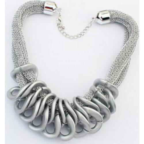 Maxi Necklace Fine Jewelry Collier Statement Necklace Big Femme Women Fashion Choker Brand Luxury Chocker 2018 Accessories Colar