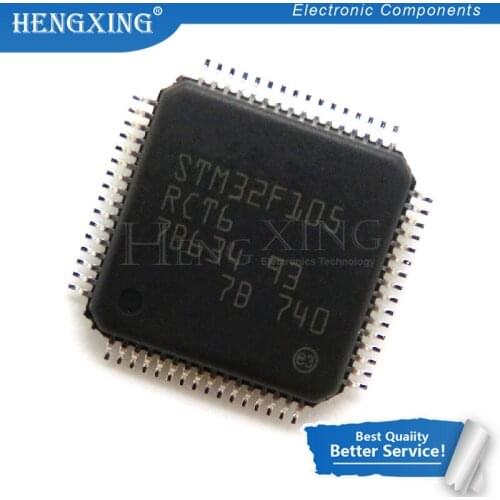 2pcs/lot STM32F105RCT6 STM32F105 LQFP-64 In Stock