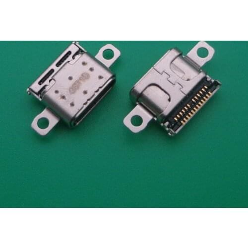 2pcs High speed data interface micro 3.1 usb DIY 24pin USB-C Type C mother Socket Connector SMT type charging interface