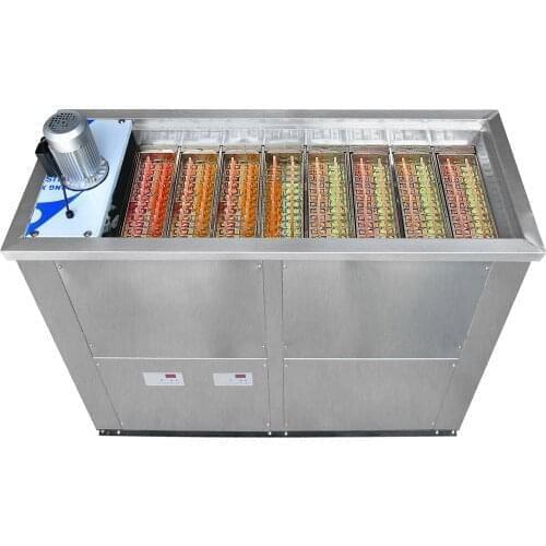 8 Molds Brazil style ataforma quicky freezing ice lollipop popsicle machine/ice lolly making machine/popsicle making CFR BY SEA