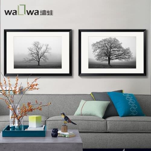 The wall of frog whirling black and white paintings plant freehand painting murals have decorative painting frame painting the l