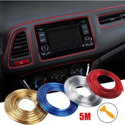 Car Styling Decorative Strips Automotive General Dashboard Door Edge Decorative Strips Automotive Interior Accessories