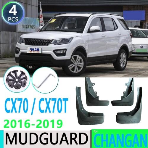For Chana Changan CX70 CX70T 2016 2017 2018 2019 Fender Mudguard Mud Flaps Guard Splash Flap Car Accessories