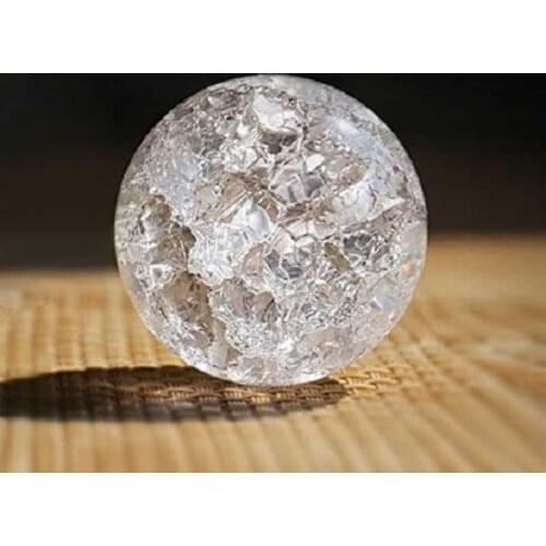 Crystal Ice Crack Ball Home Decorative Glass Marbles Water Fountain Humidifie Ball Feng shui fountains Magic sphere Balls