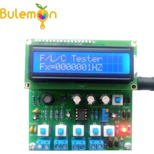 Capacitance Meter Based on 51 Single Chip Inductance Meter Frequency Meter Measurement kit Electronic Production DIY KIT