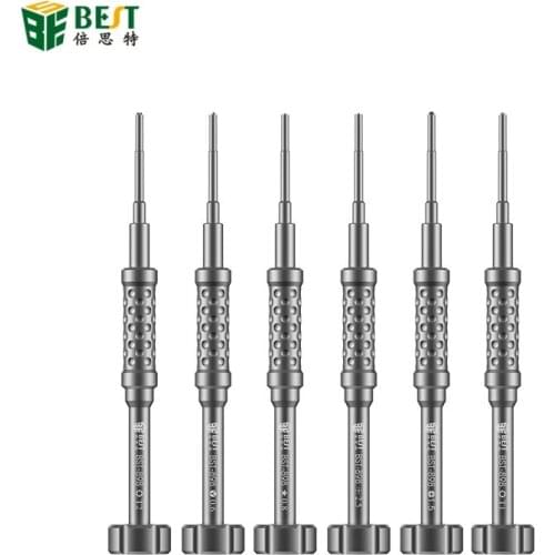 BEST 898 First-class Disassemble 3D Bolt driver For iPhone for Samsung Mobile Phone Repair Screwdriver Prevent Skidding