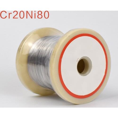 1 Roll 0.6/0.7/0.8/0.9/1mm Diam Cutting Foam Resistance Wires Cr20Ni80 Heating Wire 2M/5M Length Nichrome Wire Industry Supplies