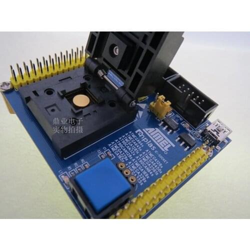 Original ATMEL IC Test Seat ATmega325/169/640/128/645/6450/1281 Burning Programm Socket Adapte