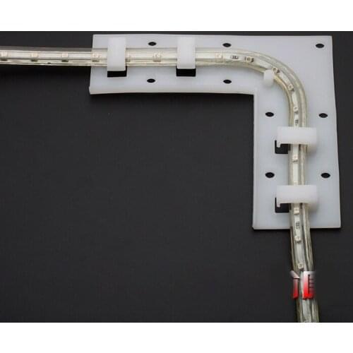 50pcs LED 3014/3528/5050 Light With Partner Corner Elbow Card Fixed Clip
