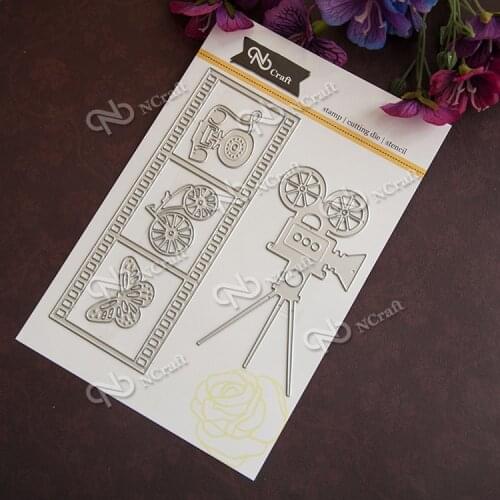 Metal Film Projector Cutting Dies Stencils for DIY Scrapbooking photo album Decorative Embossing DIY Paper Cards