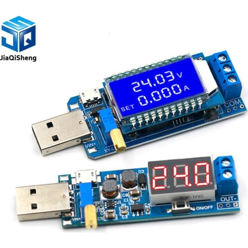 DC-DC 5V to 3.5V / 12V USB Step UP / Down Power Supply Module Adjustable Boost Buck Converter Out DC 1.2V-24V