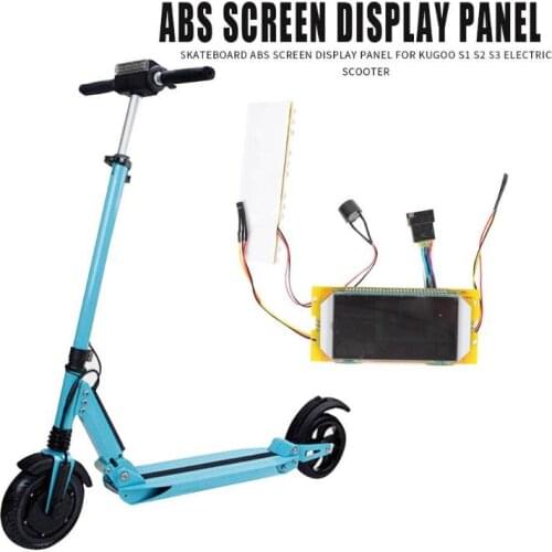 36V Display LCD Screen for Electric Scooter 8 Inches Electric Scooter Replacement Accessories Suitable for Kugoo S1 S2 S3