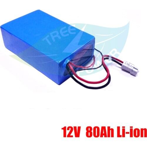 12v 80ah lithium ion battery BMS 3S li ion for golf cart light Solar energy Inverter speaker traffic sign +10A charger