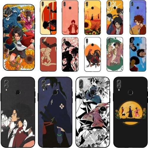 FHNBLJ Samurai Champloo anime Phone Case for Huawei Honor 8 x 9 10 20 V 30 pro 10 20 lite 7A 9lite case capa