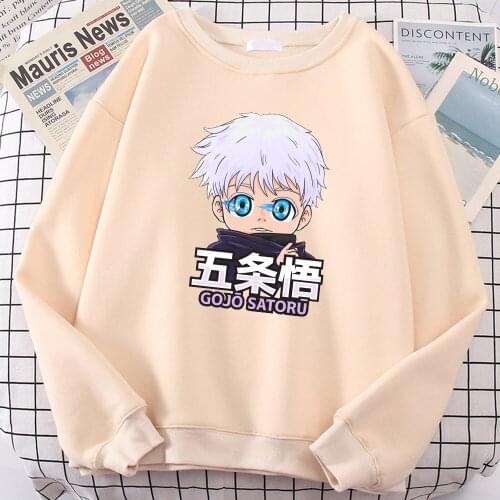 Jujutsu Kaisen Anime Hoodie Male Funny Casual Creative Sweatshirt For Men Street Harajuku Style Clothing Warm Oversize Tracksuit