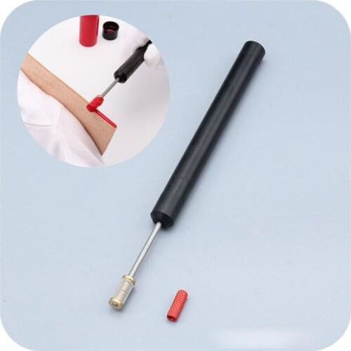 Leather Edge Oil Gluing Dye Pen Double Bearing Speedy Paint Roller Tool for Leather Craft Tools Double