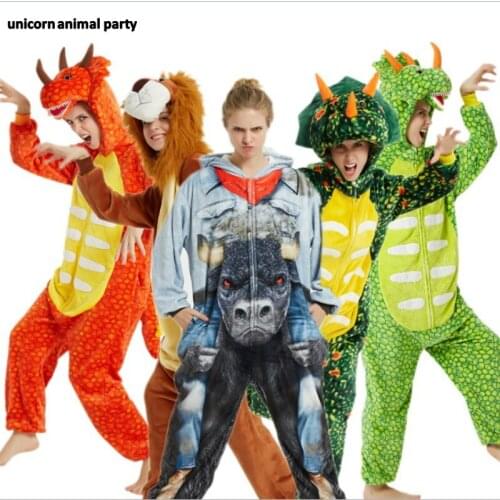 Kigurumi Onesies Men women Cosplay tauren halloween Christmas Party Pajamas Pyjamas costumes carnival costume