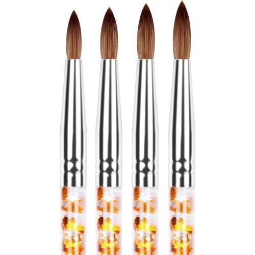 UV Gel Drawing Painting Nail Gel Brush Acrylic Nail Pen French Nail Mixed Colors Handle Nail Art DIY Tools