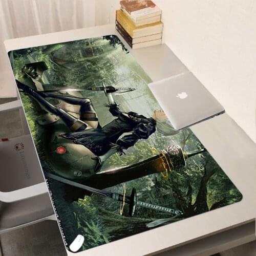 NieR Automata Mouse Pad Gamer Mousepad XL XXL Mouse Mat Large Desk Mat Computer Keyboard 900x400 Speed Carpet Gaming Mousepad