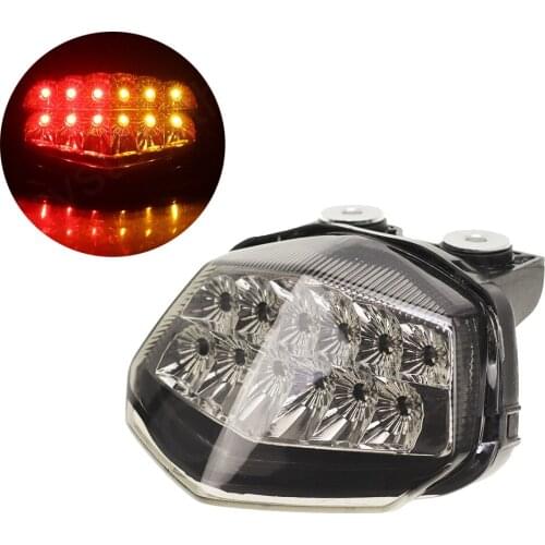 Motorcycle Rear Tail Light Brake Turn Signal Integrated LED Light For Kawasaki Ninja 250R Z250 ZX250R 2008 2009 2010 2011-2012