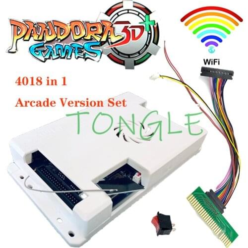 Pandora Box Save Function 3D Wifi 4018 in 1 Retro Arcade Games PCB 160 * 3D Games HDMI VGA Output From Motherboard Support Add