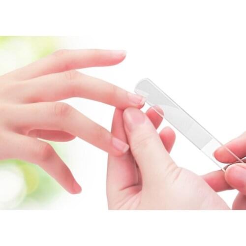Pro Nano Glass Nail File Manicure Device Tool Durable Crystal Glass Nail Art Buffer Files High Quality
