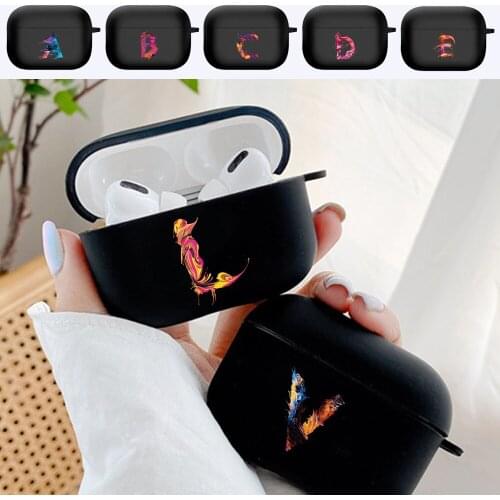 Silicone Cover Case for Apple Airpods Pro Protective Bluetooth Wireless Earphone Cover for Apple Air Pods Pro3 Black Case