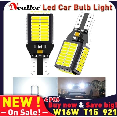 W16w Led Canbus T15 921 912 Back Up Reverse Lights Bulbs On Cars Auto Diode Lamps For Toyota Corolla 150 rav4 Avensis t25 Prius
