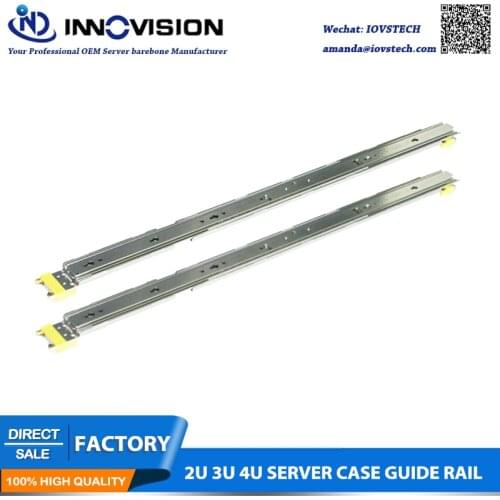 High Quality Special Server Guide Rail for our 2U/3U/4U Server Case,3section rack server slide rails