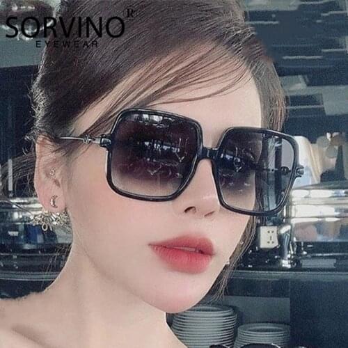 Small Frame Black Shades Square Sunglasses Women Vintage 2021 Luxury Brand Quality Retro Female Trend Metal Ocean Lens Glasses