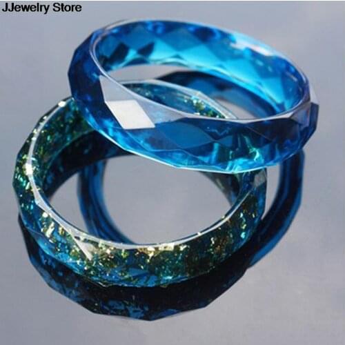 1pc Transparent Silicone Mold For DIY Uv Resin Bracelet Jewelry Epoxy Resin Molds For Jewelry Making Tools