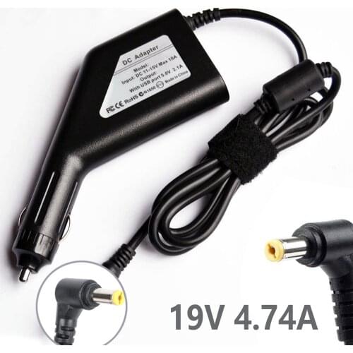 19V 4.74A Car Adapter Notebook Charger For Acer Aspire 7750G 7739Z 7560G 7745G 5750 Power Supply For Laptop Laptop Accessories