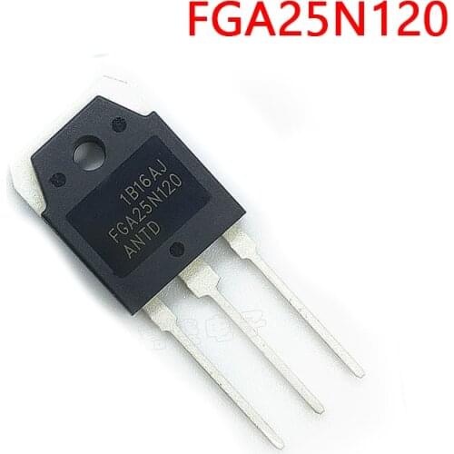 5pcs FGA25N120 25N120 ANTD 25A/1200V IGBT