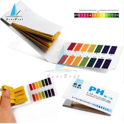 80 Strips/pack PH Test Strips Full PH Meter PH Controller 1-14st Indicator Litmus Tester Paper Water Soilsting Kit