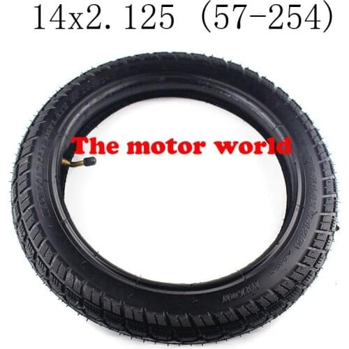 Free Shipping Hot Sale High Quality Solid Rubber Electric Tire Electrombile Solid Tyre 14x2.125 Inflation-free Tire Gas Scooter