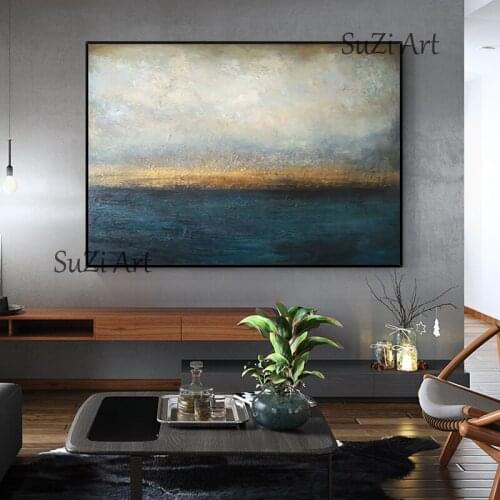 Large Abstract Hand Painted Painting,Modern abstract painting,oil hand painting,office wall art,original abstract,textured art