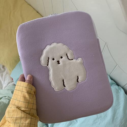 13 Inch Mac Tablet Case Cute Sheep Girl 9.7 11inch IPad Air Sleeve Liner Bag Laptop Storage Pouch for IPad Air 4 10.5 15 Inch