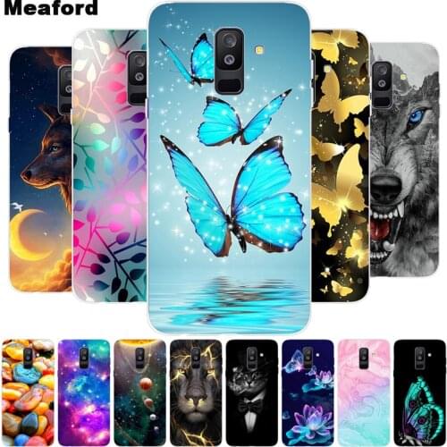 For Samsung Galaxy A6 A8 2018 Case Silicone Cover For Samsung A8 A6 Plus 2018 Soft TPU Case For Galaxy A8 A 8 6 A6 Phone Cover