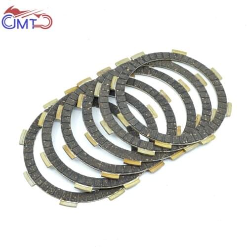 For Kawasaki KX80 1998-2000 KX85 2001-2017 KX100 1998-2017 KMX125 1986-1987 Clutch Friction Disc Plate Kit 6 Pieces Motocross