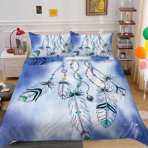 Dreamcatcher Bedding Set Queen Size Luxury Duvet Cover King Twin Full Single Double Bed Set & Pillowcase