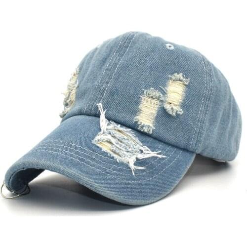 Hot Simple Summer Vintage Shabby High Quality Fashion Street Hip Pop Casual Baseball Hats Men Fishing Turkey Cowboy Baseball Cap